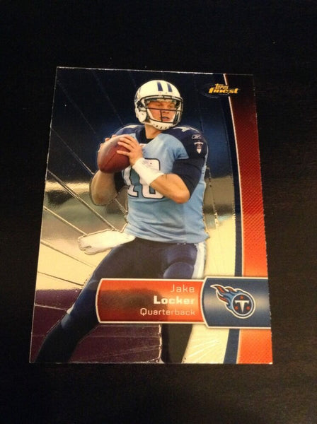 Jake Locker Titans 2012 Topps Finest #77