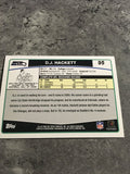 D.J. Hackett Seahawks 2006 Topps #95