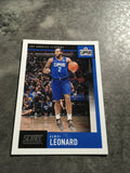 Kawhi Leonard Clippers 2019-2020 Panini Chronicles Score#618