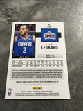 Kawhi Leonard Clippers 2019-2020 Panini Chronicles Score#618