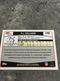 D.J. Williams Broncos 2006 Topps #175