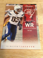 Vincent Jackson Buccaneers 2012 Prestige #161