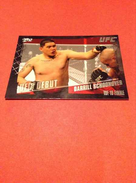 Darrill Schoonover UFC 2010 Topps #143