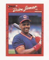Dion James Indians 1990 Donruss #428