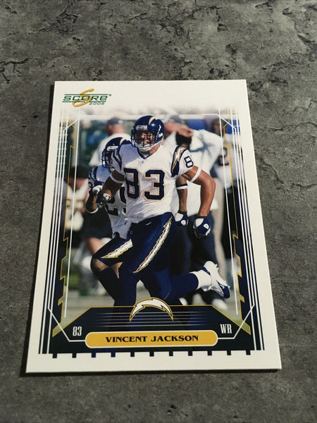 Vincent Jackson Chargers 2006 Score #230