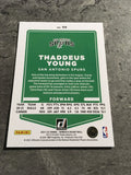 Thaddeus Young Spurs 2021-22 Donruss #90