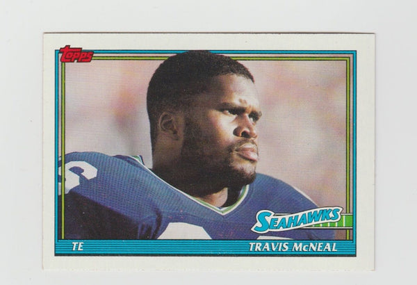 Travis McNeal Seahawks 1991 Topps #273