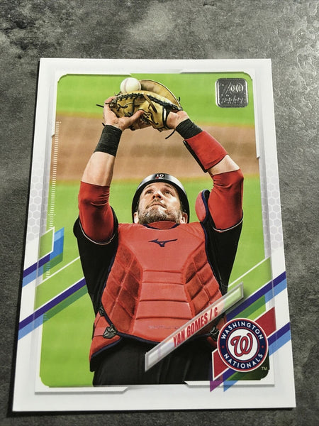 Yan Gomes Nationals 2021 Topps Update #US315