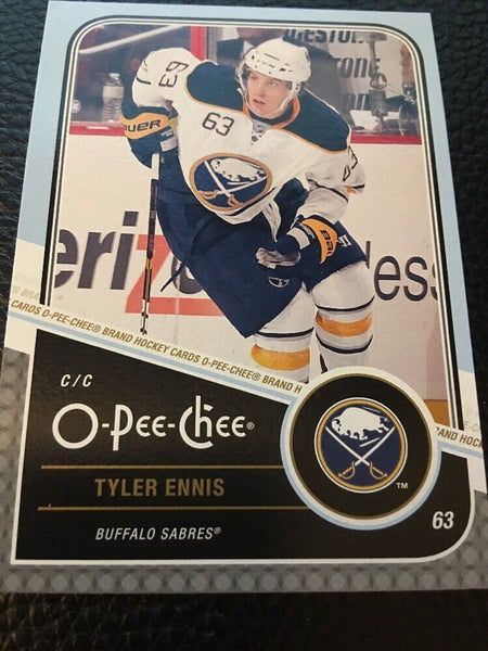 Tyler Ennis Sabres 2011-2012 O Pee Chee #373