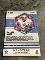 Warren Moon Oilers 2021 Panini Mosaic Man Of The Year #280