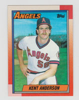 Kent Anderson Angels 1990 Topps #16