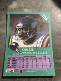 Carl Lee Vikings 1991 Fleer #285