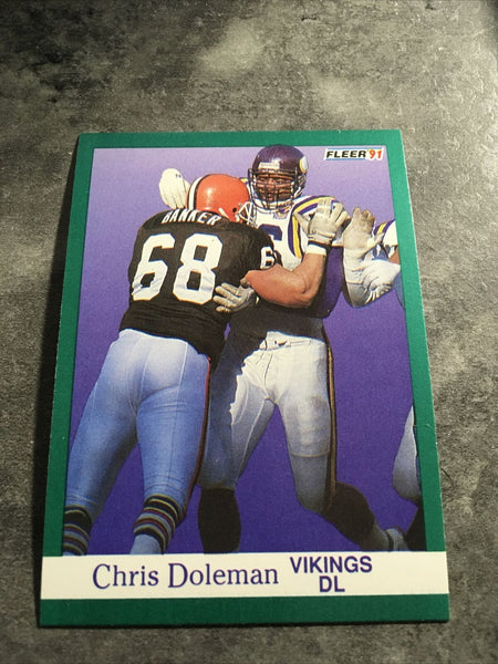 1990 & 1991 Vikings Football Trading cards at Low prices