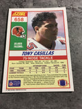 Tony Casillas Falcons 1990 Score #658