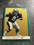 Dalton Hilliard Saints 1991 Fleer #295