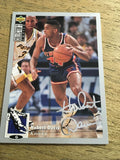Hubert Davis Knicks 1994-1995 UD Collector's Choice Silver Script #144