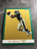 Eric Martin Saints 1991 Fleer #298