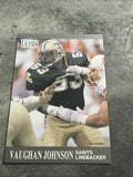 Vaughan Johnson Saints 1991 Fleer Ultra #209