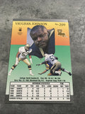 Vaughan Johnson Saints 1991 Fleer Ultra #209