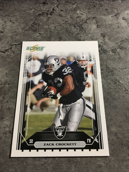 Zack Crockett Raiders 2006 Score #202