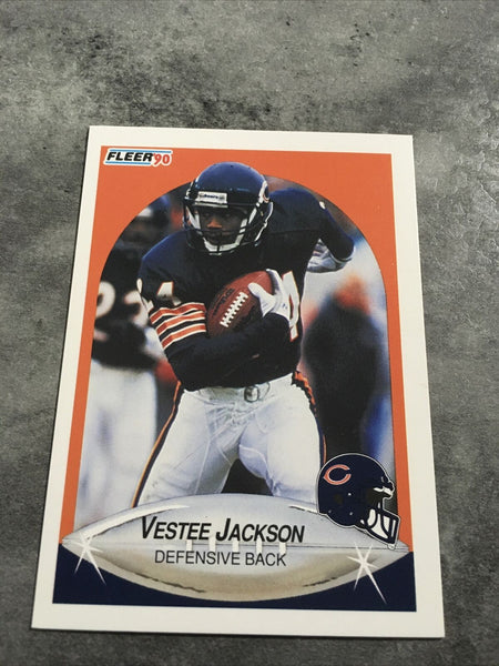 Vestee Jackson Bears 1990 Fleer #295