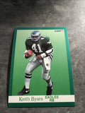 Keith Byars Eagles 1991 Fleer #325