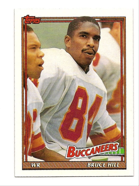 Bruce Hill Buccaneers 1991 Topps #485