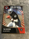Tim Brown Raiders 2021 Panini Mosaic HoloFame #17