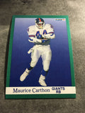 Maurice Carthon Giants 1991 Fleer #308