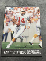 Vinny Testaverde Buccaneers 1991 Fleer Ultra #266