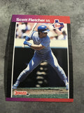 Scott Fletcher Rangers 1989 Donruss #142