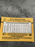 Scott Fletcher Rangers 1989 Donruss #142