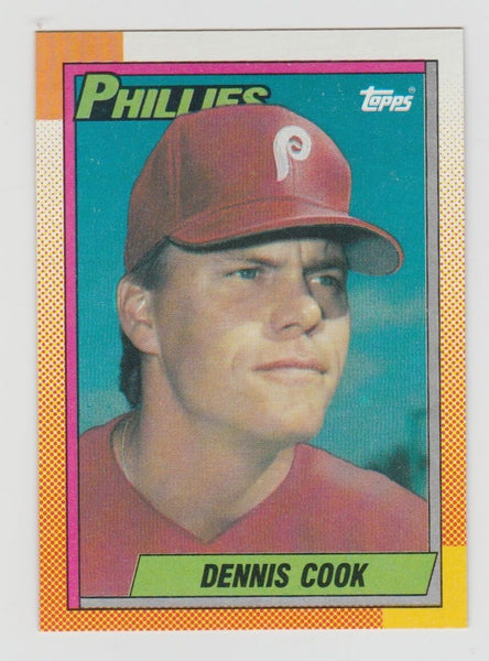 Dennis Cook Phillies 1990 Topps #633