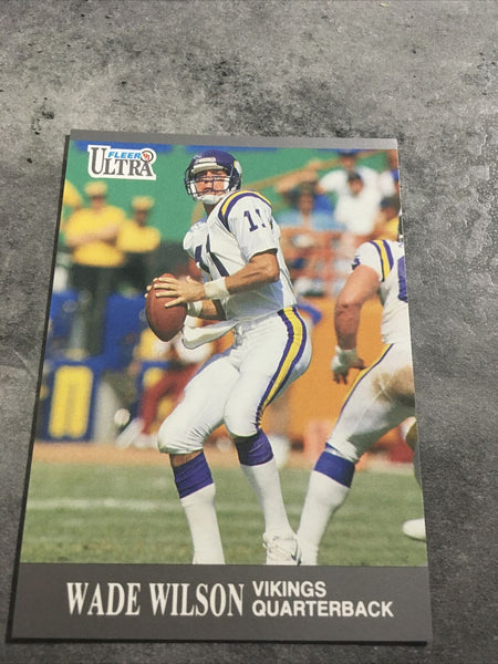 Wade Wilson Vikings 1991 Fleer Ultra #203