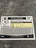 Derrick Burgess Raiders 2006 Topps #108