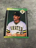 Scott Medvin Pirates 1989 Donruss #597