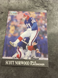 Scott Norwood Bills 1991 Fleer Ultra #5