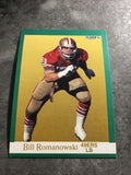 Bill Romanowski 49ers 1991 Fleer #364