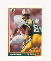 Wayne Haddix Buccaneers 1991 Upper Deck Team MVP #477