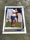 Kylen Granson Colts 2021 Panini Donruss Rated Rookie #321