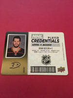 Ryan Kesler Ducks 2017-2018 Upper Deck MVP Player Credentials LV 1 #NHL-RK