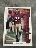 Charlie Garner 49ers 2000 Upper Deck MVP #154