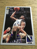 Isaiah Rider Timberwolves 1994-1995 UD Collector's Choice Silver Script #134