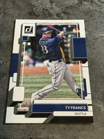 Ty France Mariners 2022 Panini Donruss #151