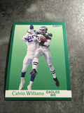 Calvin Williams Eagles 1991 Fleer #337