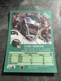 Clyde Simmons Eagles 1991 Fleer #332