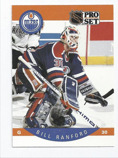 Bill Ranford Oilers 1990-1991 Pro Set #94