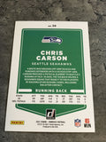 Chris Carson Seahawks 2021 Panini Donruss #30