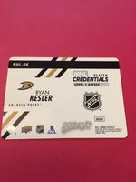 Ryan Kesler Ducks 2017-2018 Upper Deck MVP Player Credentials LV 1 #NHL-RK