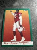 Dexter Manley Cardinals 1991 Fleer #343